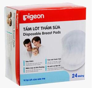 Tấm lót thấm sữa Pigeon (24 pcs/hộp)