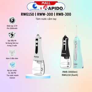 Tăm nước cầm tay Rapido RWG150