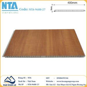 Tấm ốp nhựa đá vân gỗ NTA 9688-27