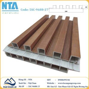 Tấm ốp nhựa đá vân gỗ NTA 9688-27