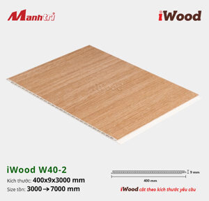 Tấm ốp tường trần iWood W40-2