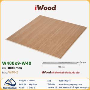 Tấm ốp tường trần iWood W40-2