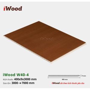 Tấm ốp tường trần iWood W40-4