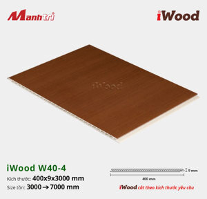 Tấm ốp tường trần iWood W40-4