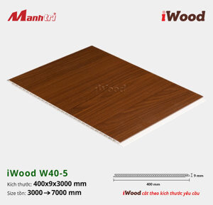 Tấm ốp tường trần iWood W40-5