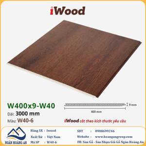 Tấm ốp tường trần iWood W40-6