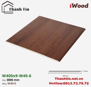 Tấm ốp tường trần iWood W40-6