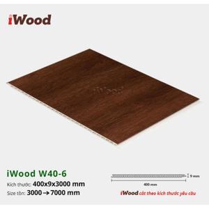 Tấm ốp tường trần iWood W40-6