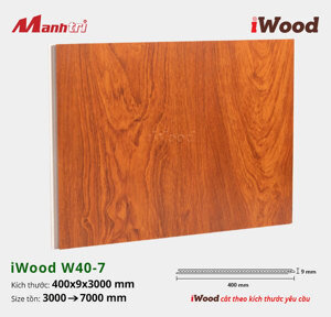 Tấm ốp tường trần iWood W40-7