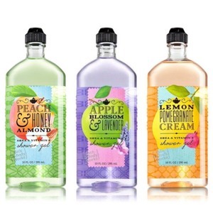 Sữa tắm tẩy tế bào chết Apple Blossom and Lavender Bath & Body Works