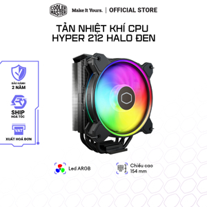 Tản nhiệt CPU Cooler Master Hyper 212 Led