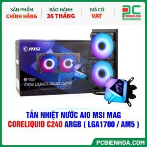 Tản nhiệt nước Cpu Msi Mag Coreliquid C240