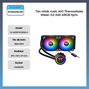 Tản nhiệt nước Thermaltake Water 3.0 240 ARGB Sync