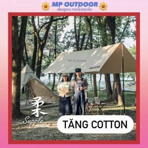 Tăng Cotton vuông Glamping NatureHike NH20TM003