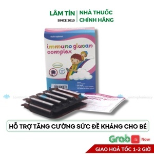 Tăng cường hệ miễn dịch và sức đề kháng cho trẻ Immuno Glucan-C