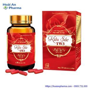 Tăng cường nội tiết tố nữ Kiều Sắc TW3 Hộp 30 viên