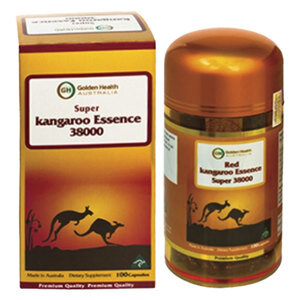 Tăng cường sinh lực Super Kangaroo Essence Golden Health 38000