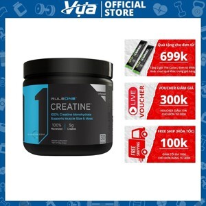 Tăng năng lượng và sức mạnh Rule 1 Charged Creatine 30 servings (240g)