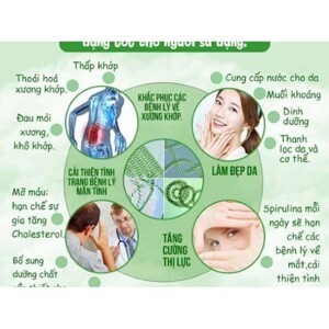 Thực phẩm chức năng tảo Beauty Spirulina
