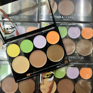 Tạo khối & Che khuyết điểm City Color Contour & Correct Cream Palette