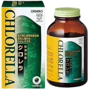Tảo lục Orihiro Clean Chlorella 1400 viên