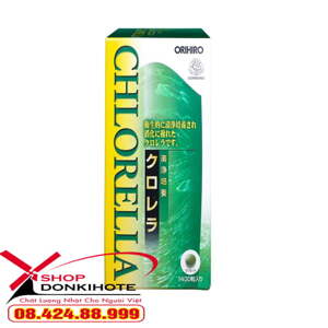 Tảo lục Orihiro Clean Chlorella 1400 viên