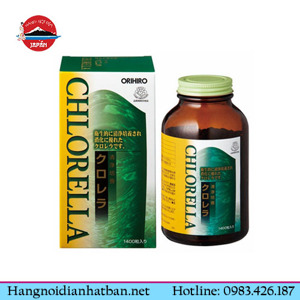 Tảo lục Orihiro Clean Chlorella 1400 viên