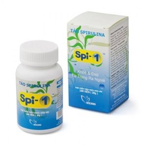 Tảo spirulina dạng viên uống OCEANIA Spirulina Spi–1 300mg x 100viên