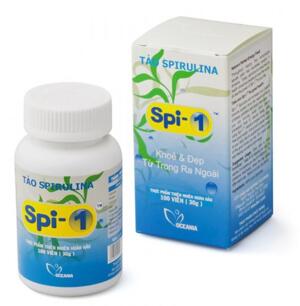 Tảo spirulina dạng viên uống OCEANIA Spirulina Spi–1 300mg x 100viên