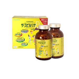 Tảo vàng cao cấp Spirulina EX with Family hộp 2000 viên