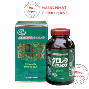 Tảo xanh Hoàng Gia Nhật Chlorella Royal DX - 1550 viên