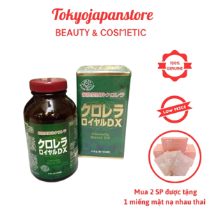Tảo xanh Hoàng Gia Nhật Chlorella Royal DX - 1550 viên