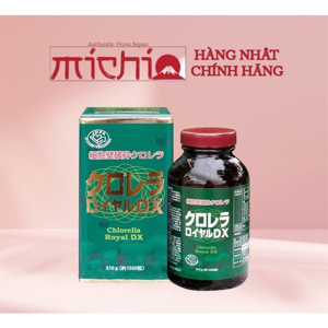 Tảo xanh Hoàng Gia Nhật Chlorella Royal DX - 1550 viên