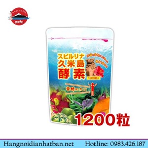 Tảo xoắn Spirulina bổ sung rau củ quả - 1200 viên