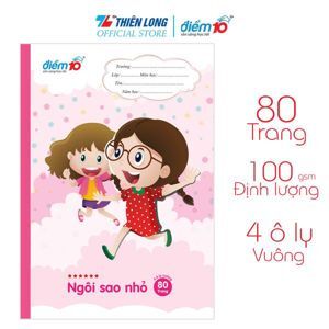 Tập học sinh 80 trang Điểm 10 TP-NB076