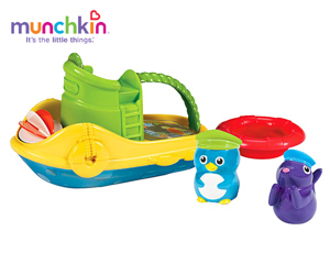 Tàu kéo Munchkin MK15601 (đồ chơi nhà tắm)