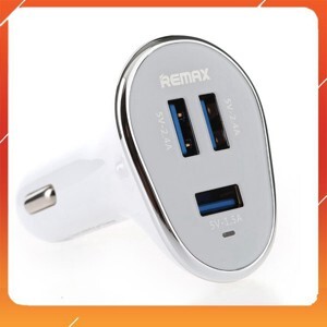 Tẩu sạc ô tô 3 cổng USB Remax RCC-302