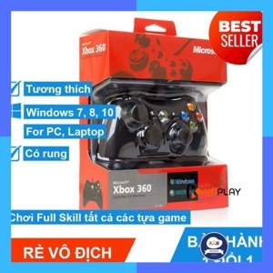 Tay cầm chơi game Xbox 360 có dây