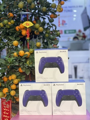 Tay cầm PS5 DualSense Galactic Purple