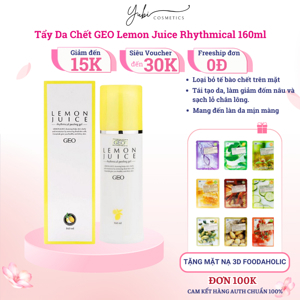 Tẩy da chết Geo Lemon Juice Rhythmical Peeling Gel 180ml