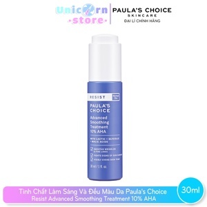 Tẩy da chết hóa học Paula’s Choice Resist Advanced Smoothing Treatment 10% AHA