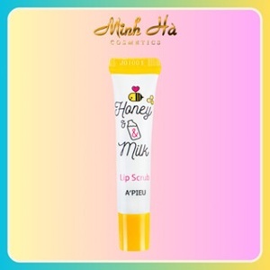 Tẩy da chết môi A’Pieu Honey Milk Lip Scrub