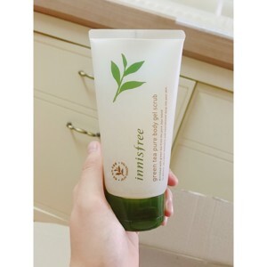 Gel Tẩy da chết toàn thân Innisfree Green Tea Pure Body Gel Scrub