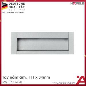 Tay nắm âm nhôm Hafele 151.76.901