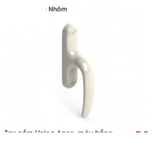 Tay nắm cửa nhôm Unica Apex Hafele 972.05.088