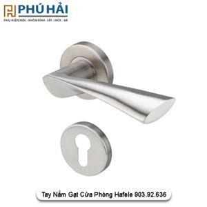 Tay nắm gạt cửa phòng Inox mờ Hafele 903.92.636