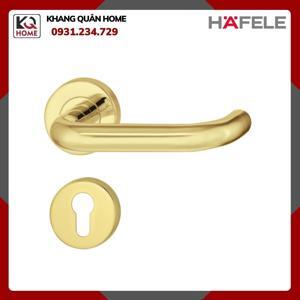 Tay nắm gạt màu đồng bóng Hafele 903.92.585