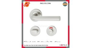 Tay nắm gạt wc Hafele 903.93.596