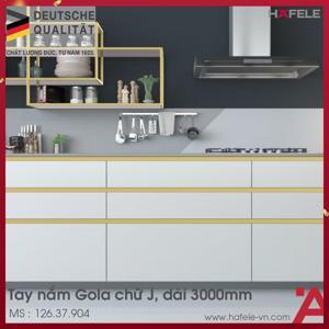 Tay nắm Gola chữ J màu vàng 126.37.904