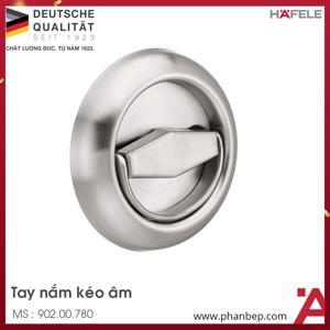 Tay nắm kéo âm Inox mờ Hafele 902.00.780